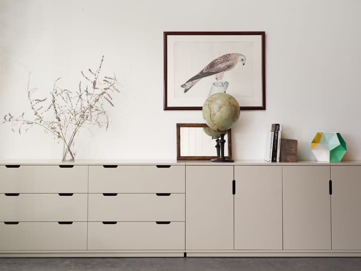 Aoko kommode dobbelt 6 skuffer, Beige Mavis