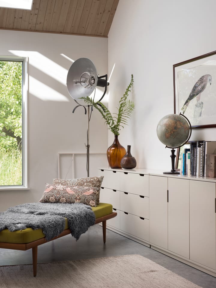 Aoko kommode dobbelt 6 skuffer, Beige Mavis