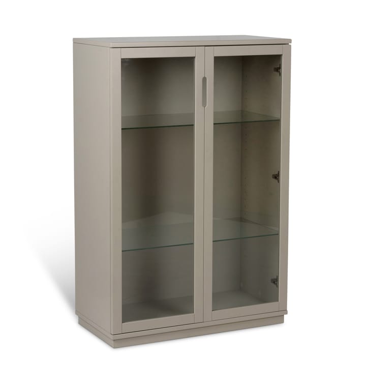 Aoko vitrineskab 120 cm, Beige Mavis