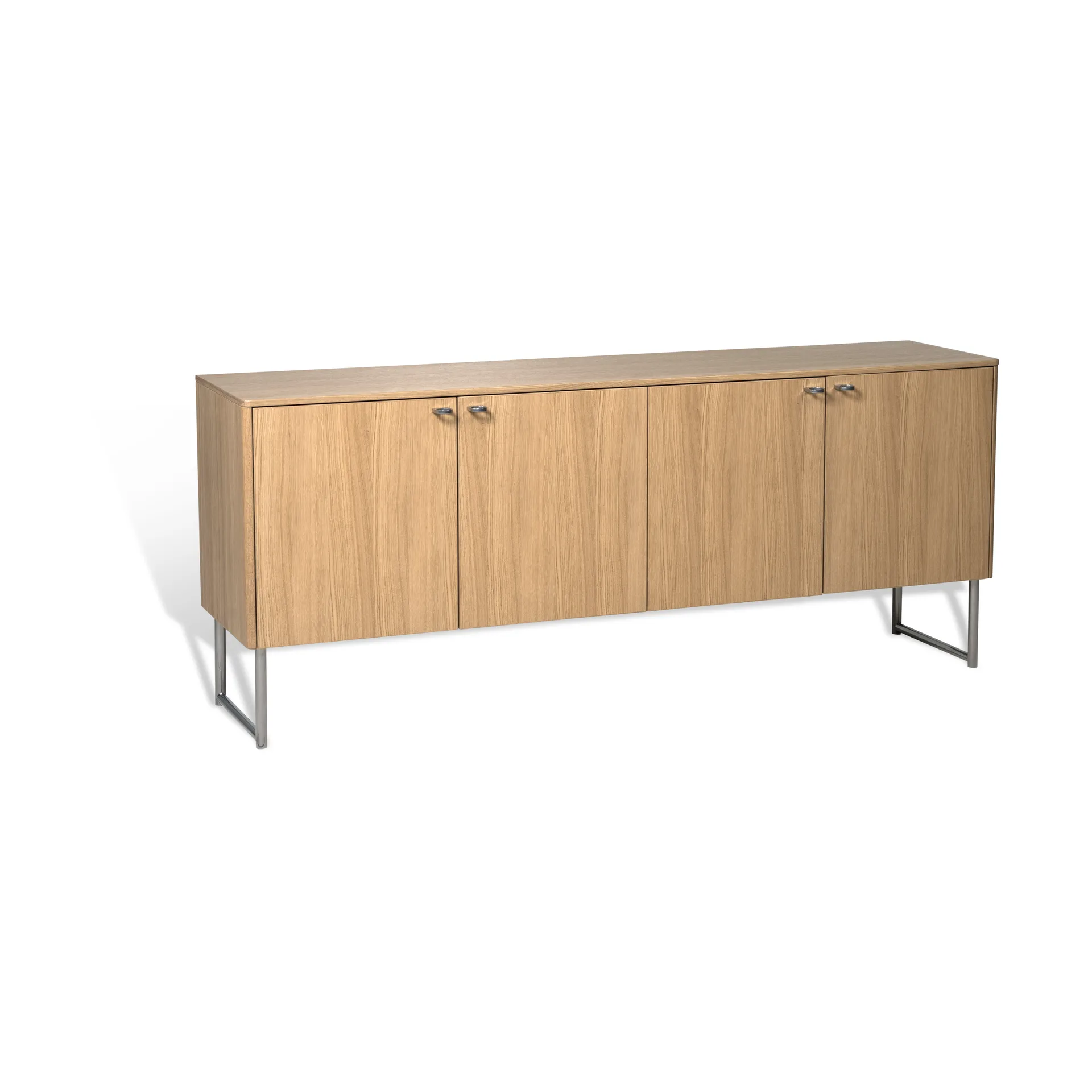 Deus sideboard 60 cm, Hvidpigmenteret matlakeret eg Mavis