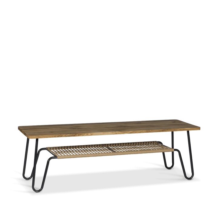 Marcel sofabord - eg olie rustik, 160x50 - Mavis