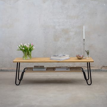 Marcel sofabord - eg olieret rustik, 140x70 - Mavis