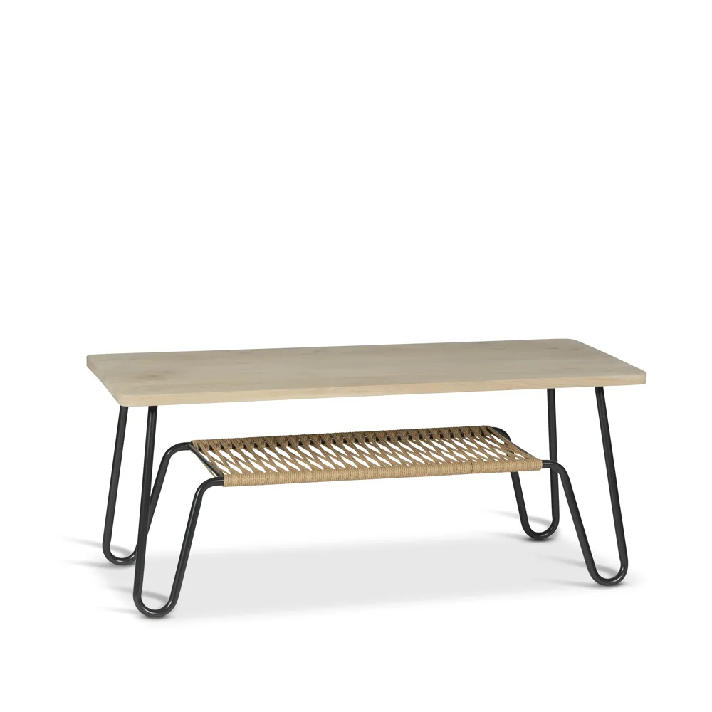 Marcel sofabord, eg sæbet eg, 120x50 Mavis