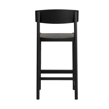 Rod barstol 65 cm - Sortlaseret ask - Mavis