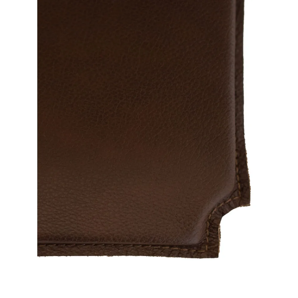 Rod stolpude, læder mocca Mavis