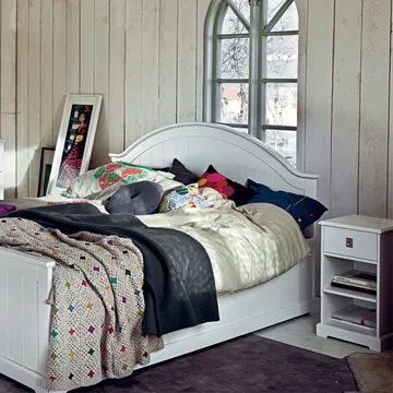 Smögen natbord - hvid lak - Mavis