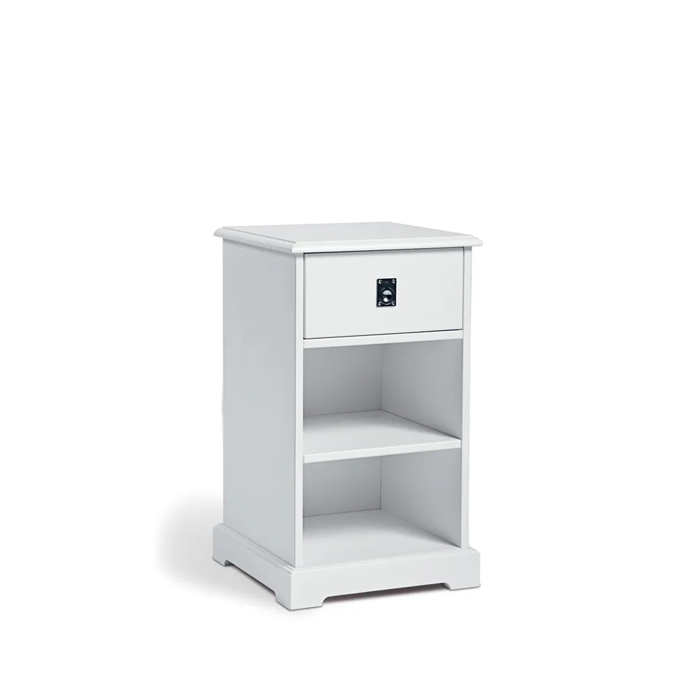 Smögen natbord, hvid lak Mavis