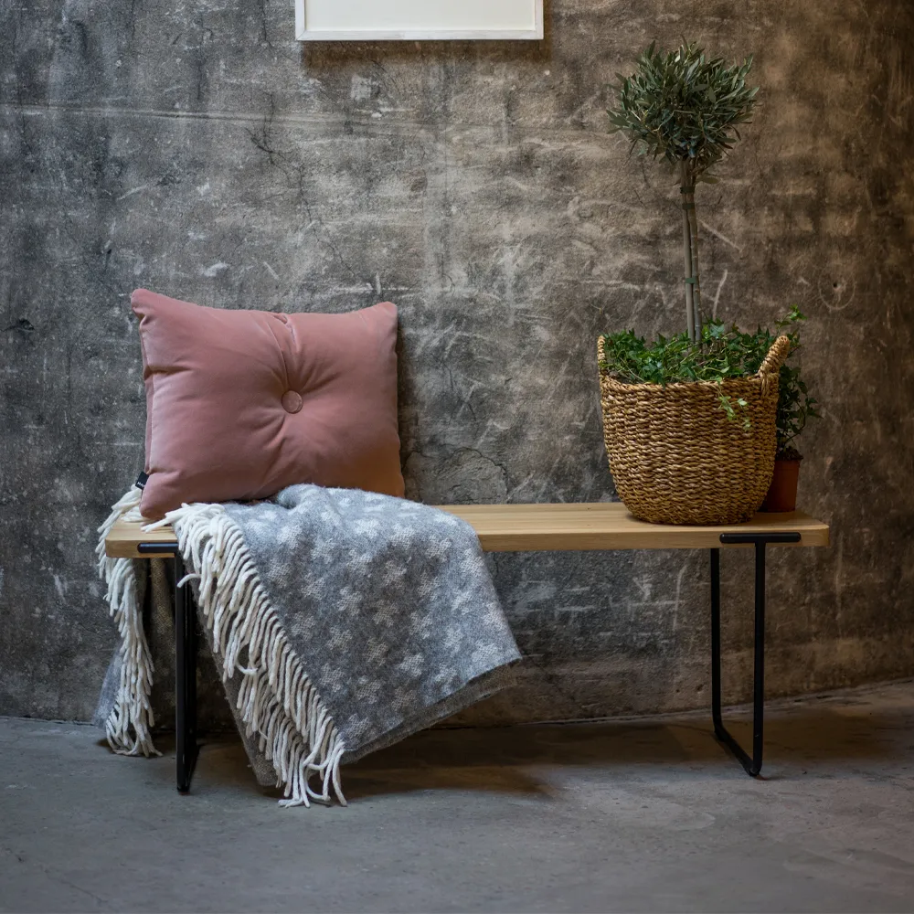 Update sofabord, eg lys klarlak, 160 cm Mavis