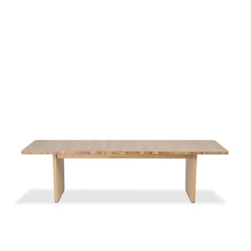Vaud spisebord - Hvidpigmenteret eg, 2 stk. Ilæg - Mavis
