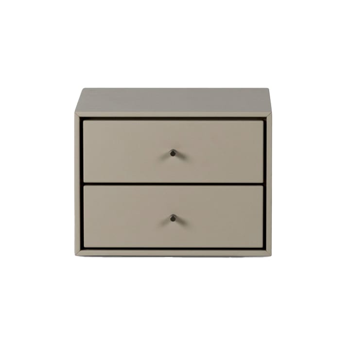 Volt natbord væghængt - Beige-rustfrit stål - Mavis