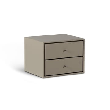 Volt natbord væghængt - Beige-rustfrit stål - Mavis