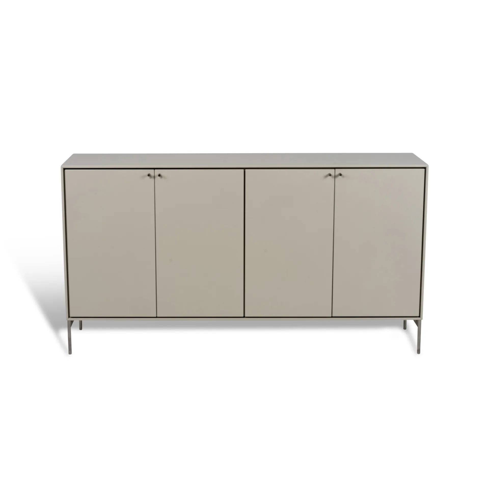 Volt skænk 80x148 cm, Beige-rustfrit stål Mavis