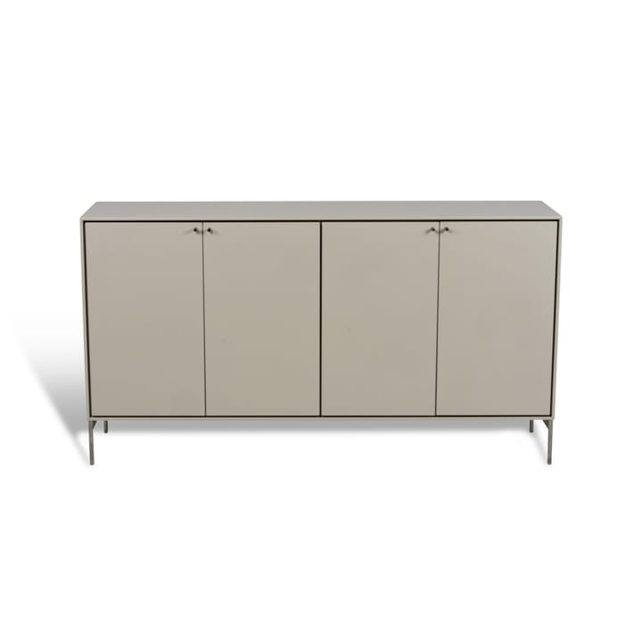 Volt skænk 80x148 cm - Beige-rustfrit stål - Mavis