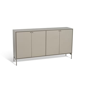 Volt skænk 80x148 cm - Beige-rustfrit stål - Mavis