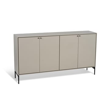 Volt skænk 80x148 cm - Beige-sort - Mavis