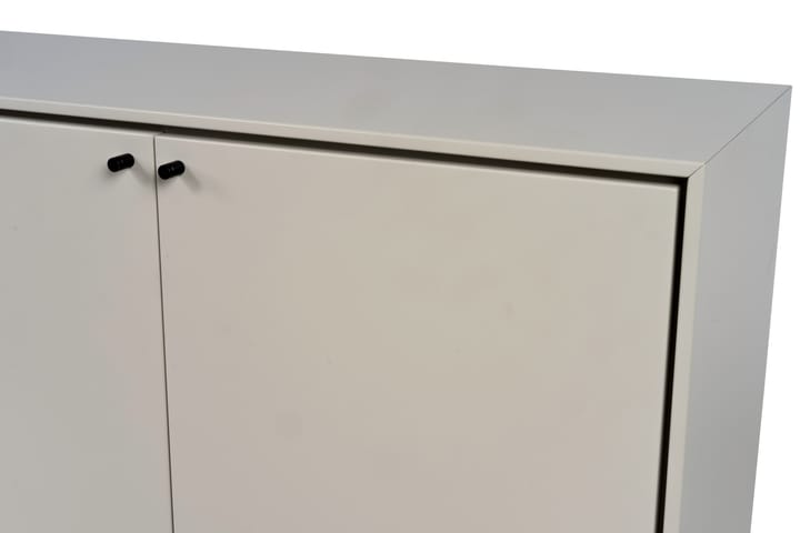 Volt skænk 80x148 cm, Beige-sort Mavis