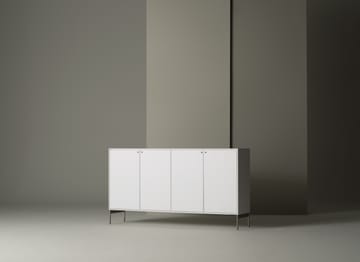 Volt skænk 80x148 cm - Hvidlak - Mavis