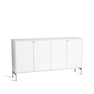 Volt skænk 80x148 cm - Hvidlak - Mavis