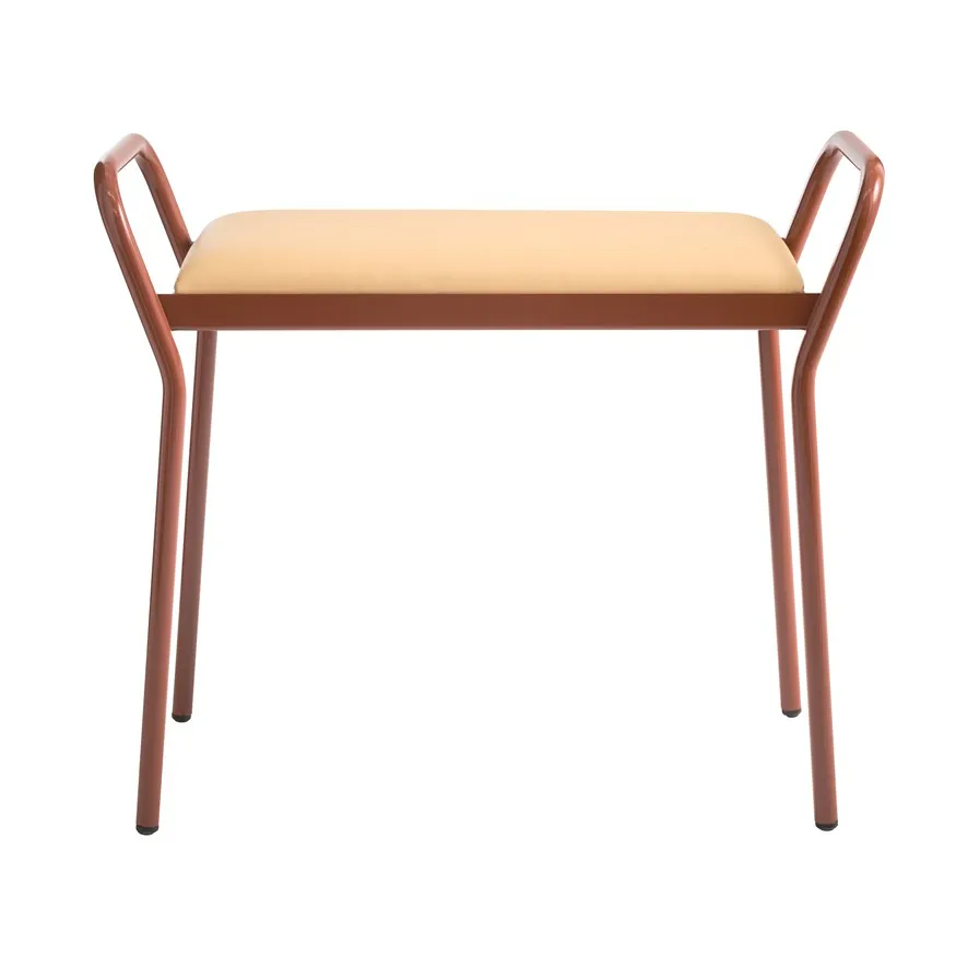 Anyone taburet, Cinnamon-vegeta trace leather Maze