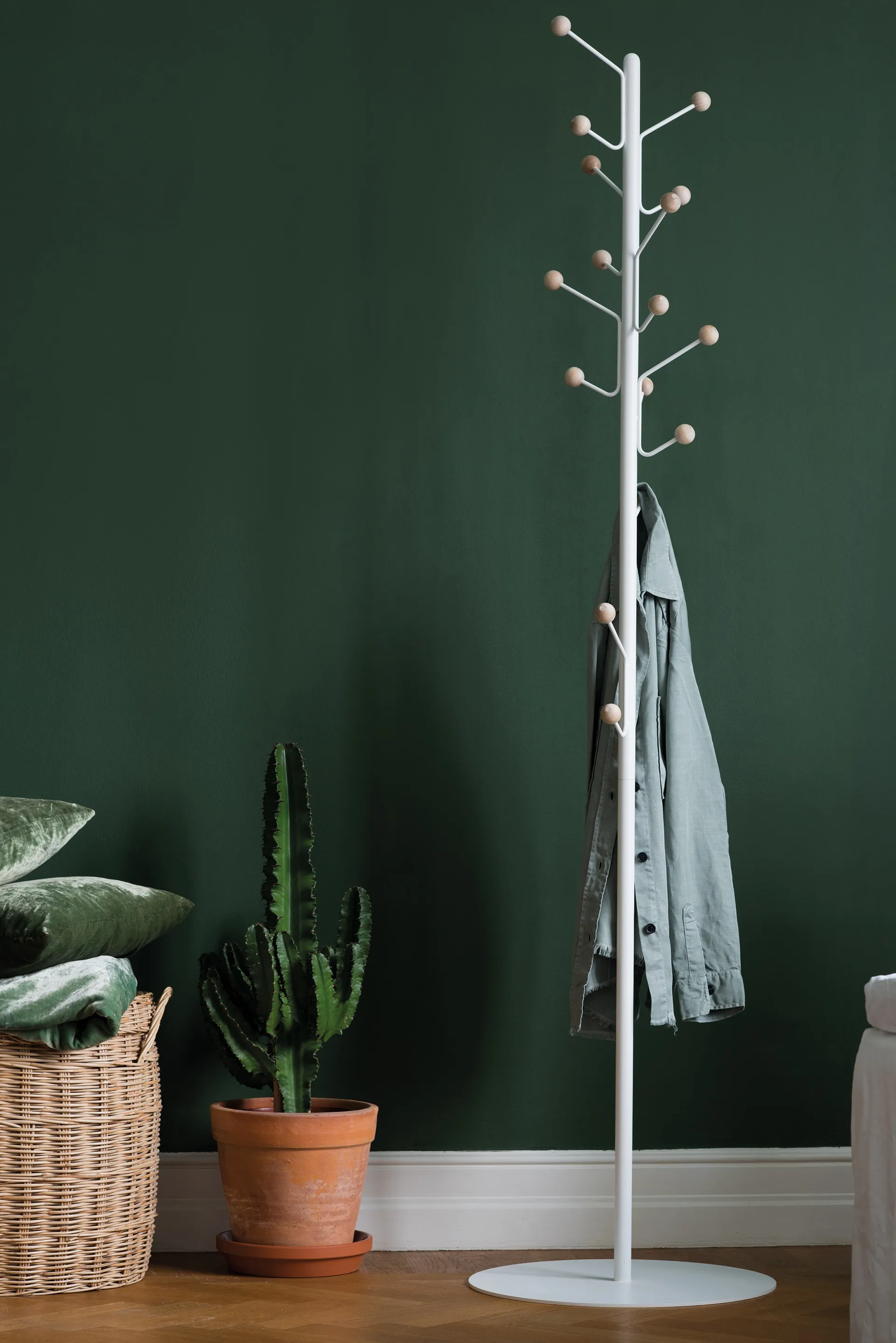 Bill Floor bøjle, Hvid Maze