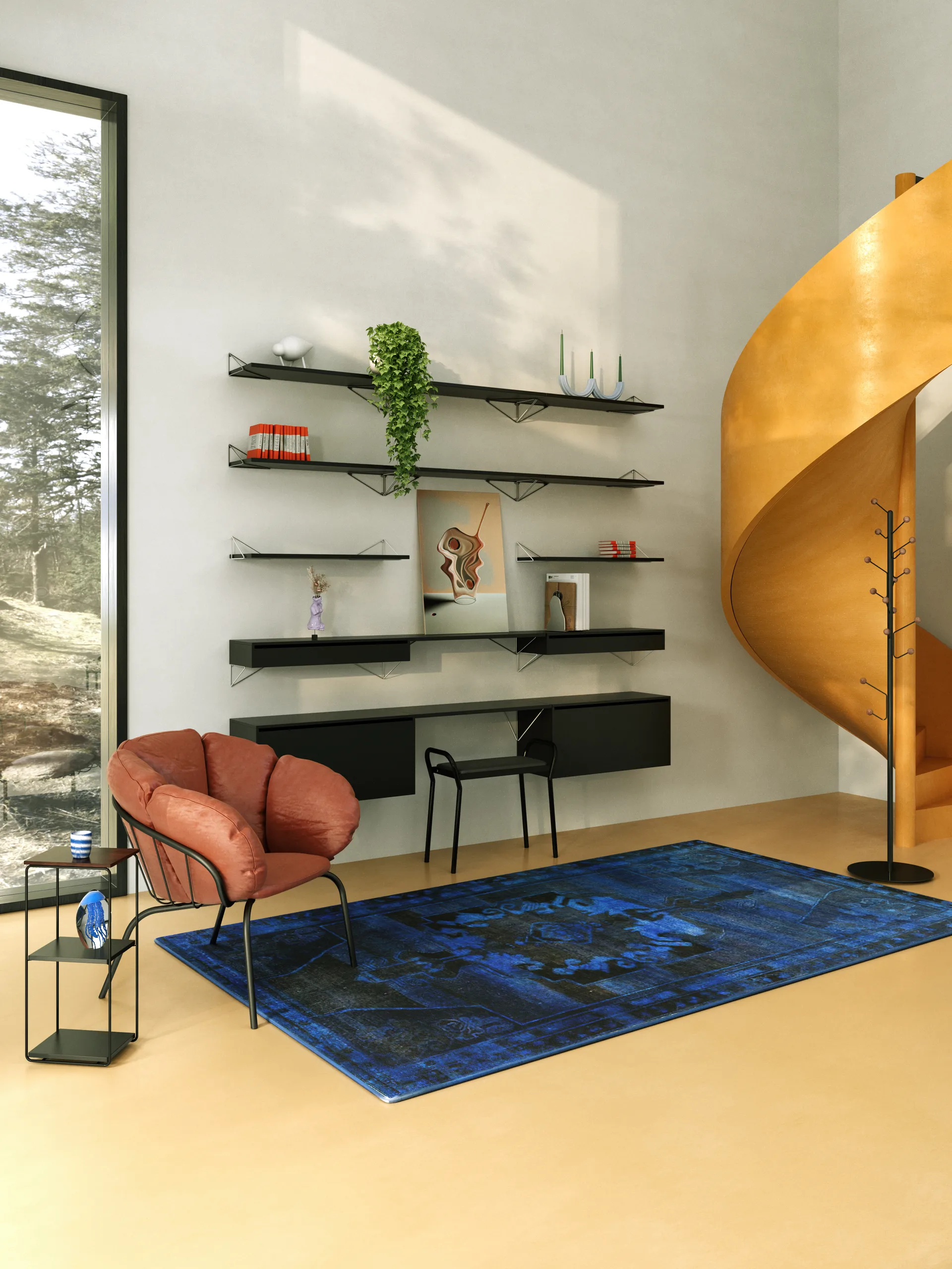 Bill Floor bøjle, Sort Maze