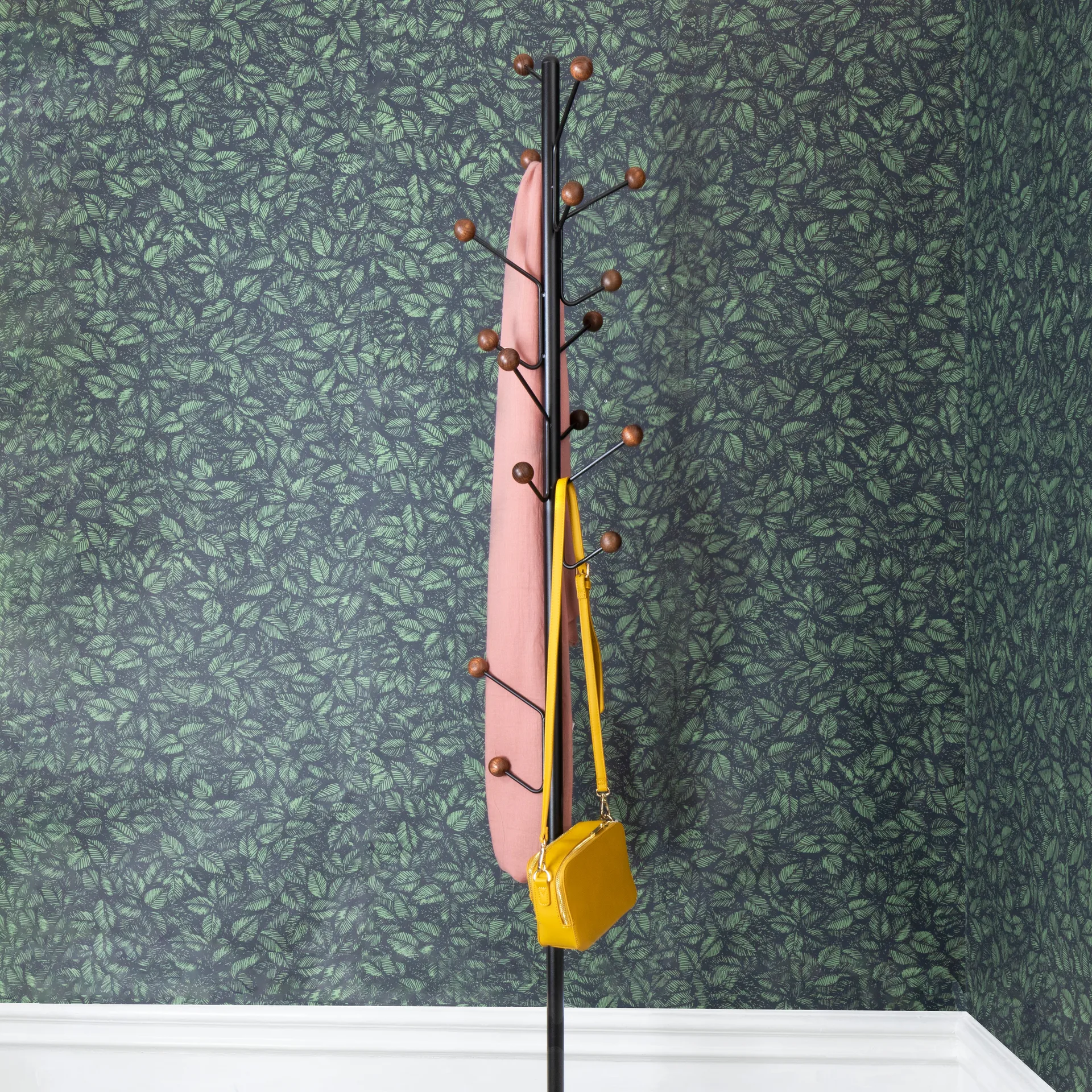 Bill Floor bøjle, Sort/Mørkebrun Maze