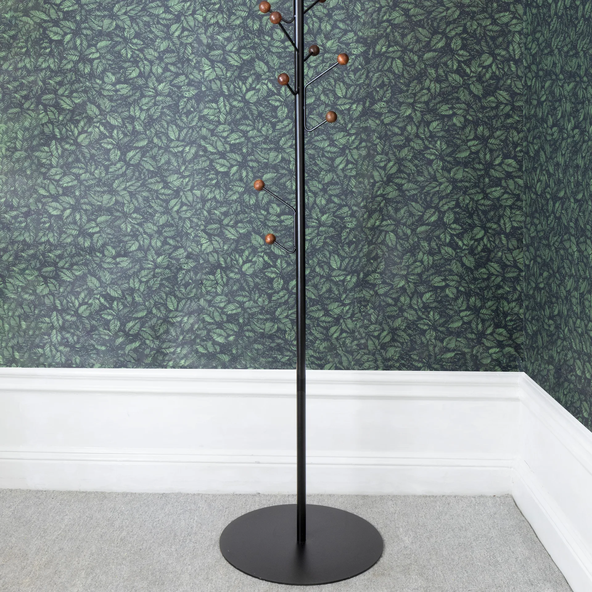 Bill Floor bøjle, Sort/Mørkebrun Maze