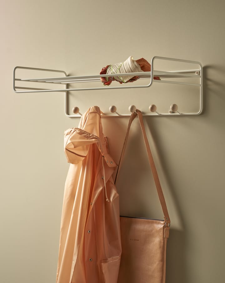 Bill Hat rack hattehylde, Hvid Maze