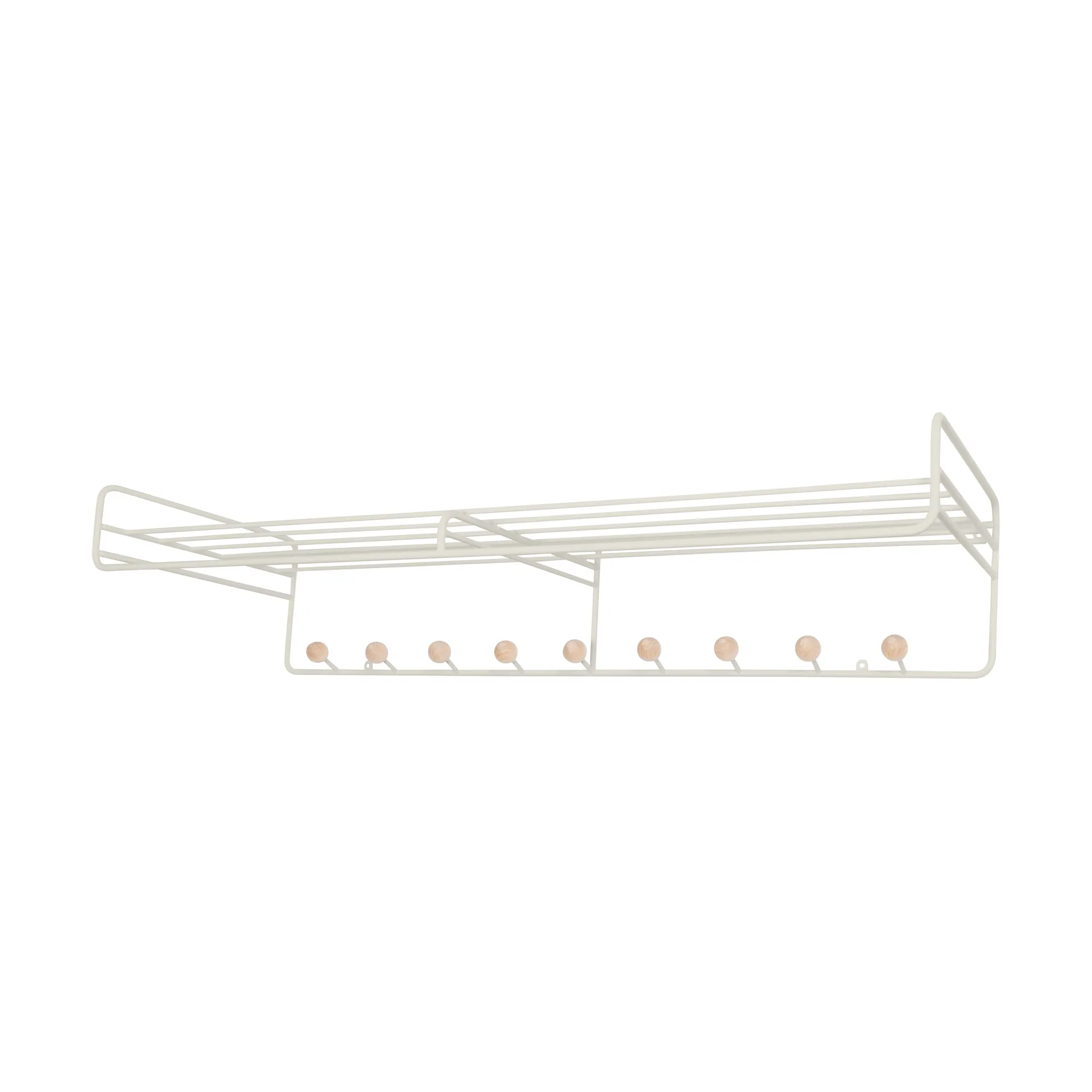Bill Hat rack L hattehylde, Greige Maze