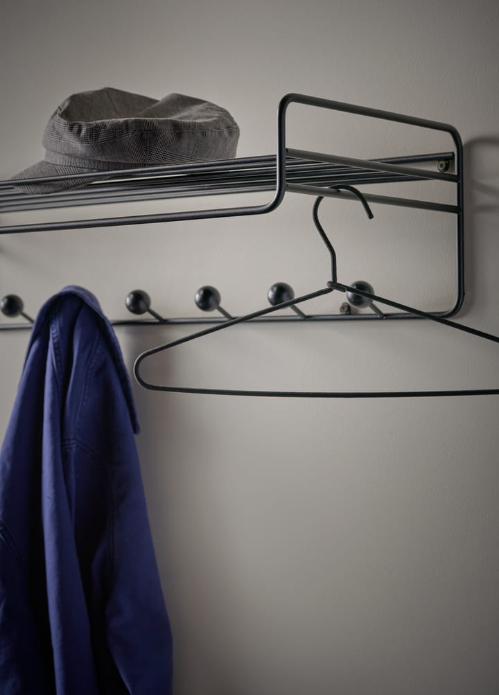 Bill Hat rack L hattehylde, Sort Maze
