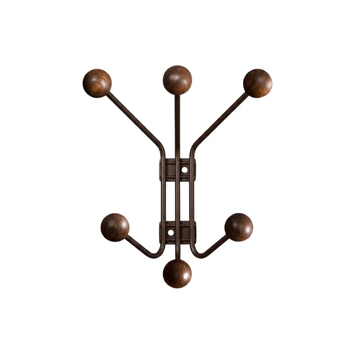 Bill lille knagerække - Dark mocha - Maze