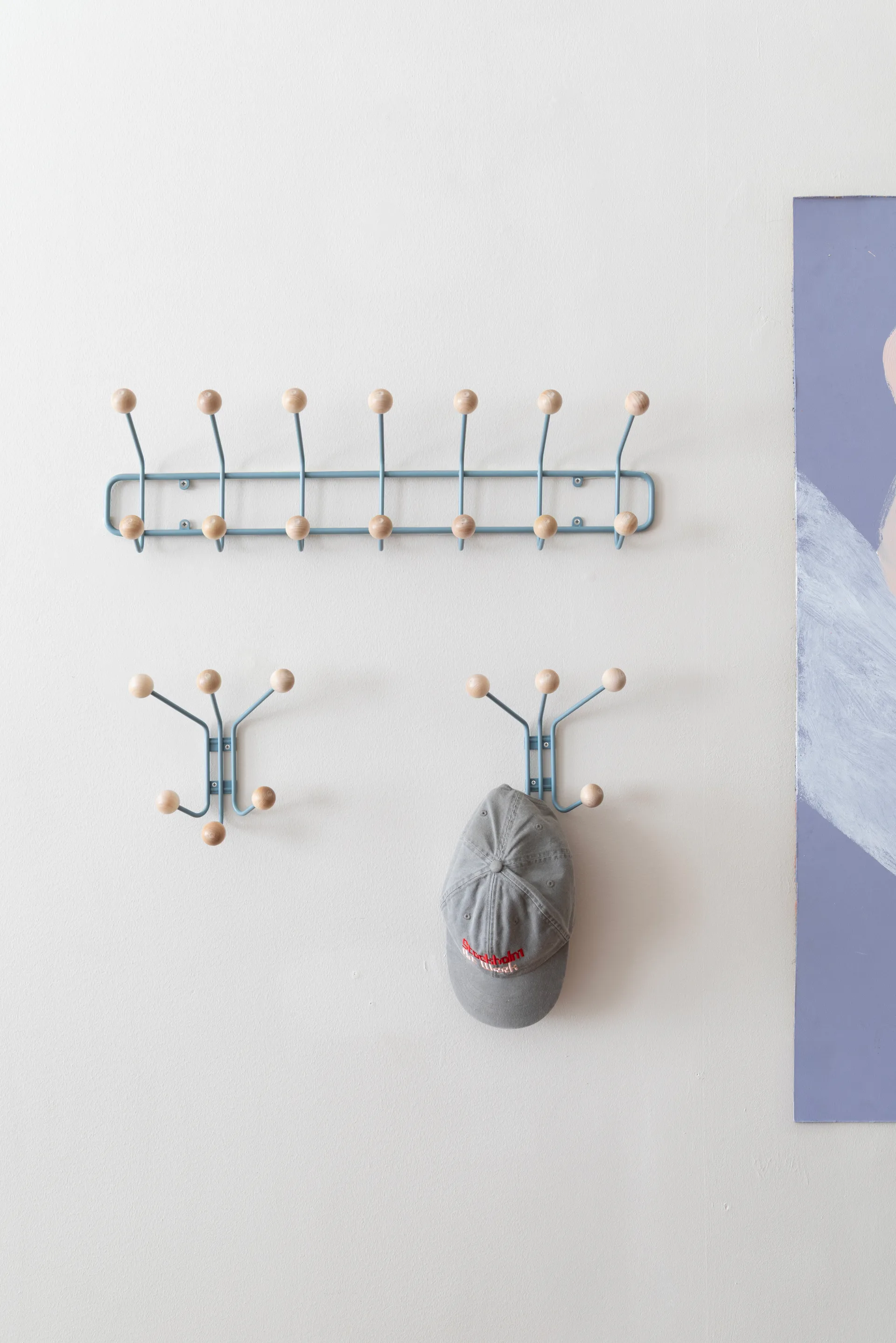 Bill lille knagerække, Pigeon blue Maze