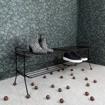 Bill Shoe Shelf L - Sort/Mørkebrun - Maze