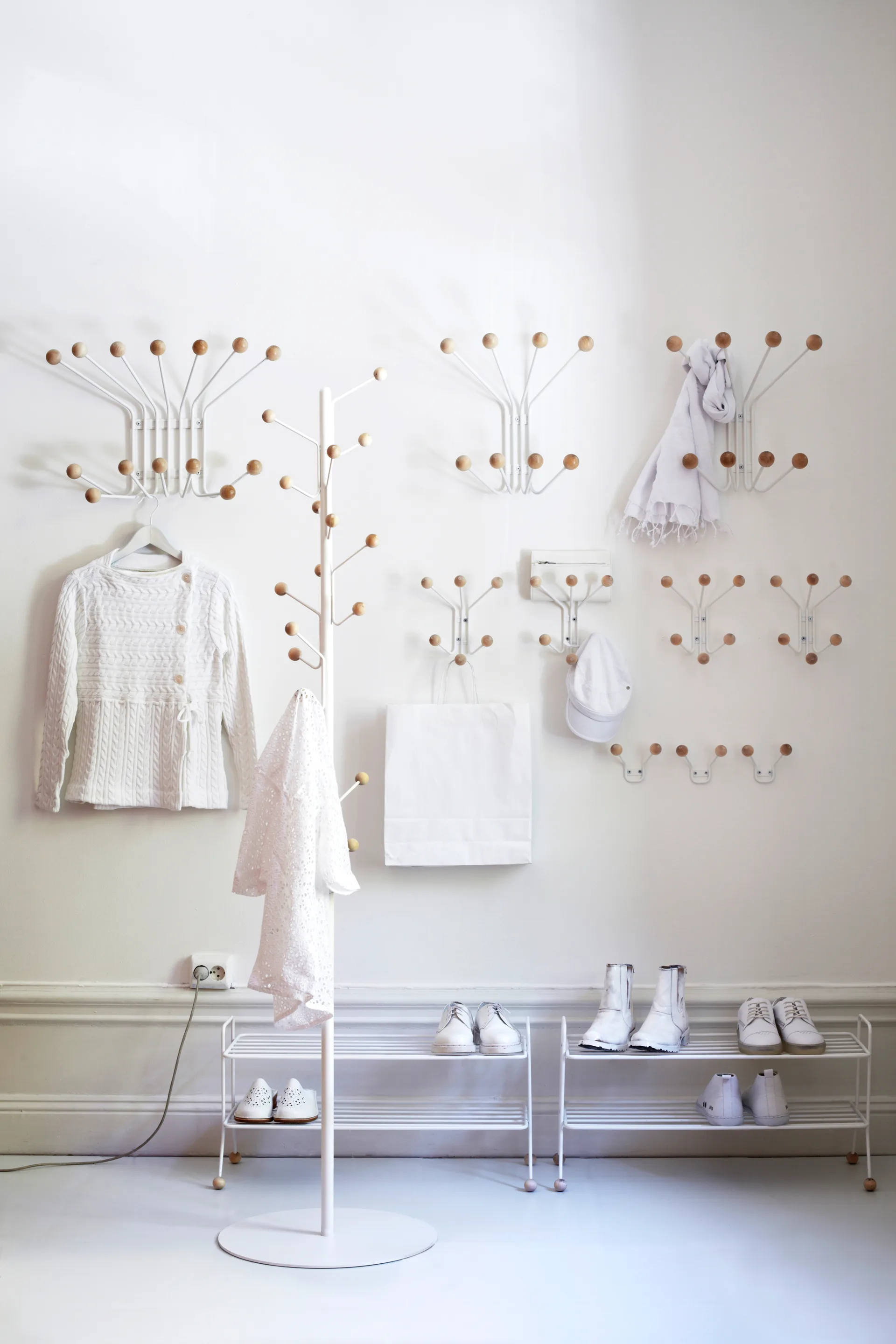 Bill skohylde, hvid Maze