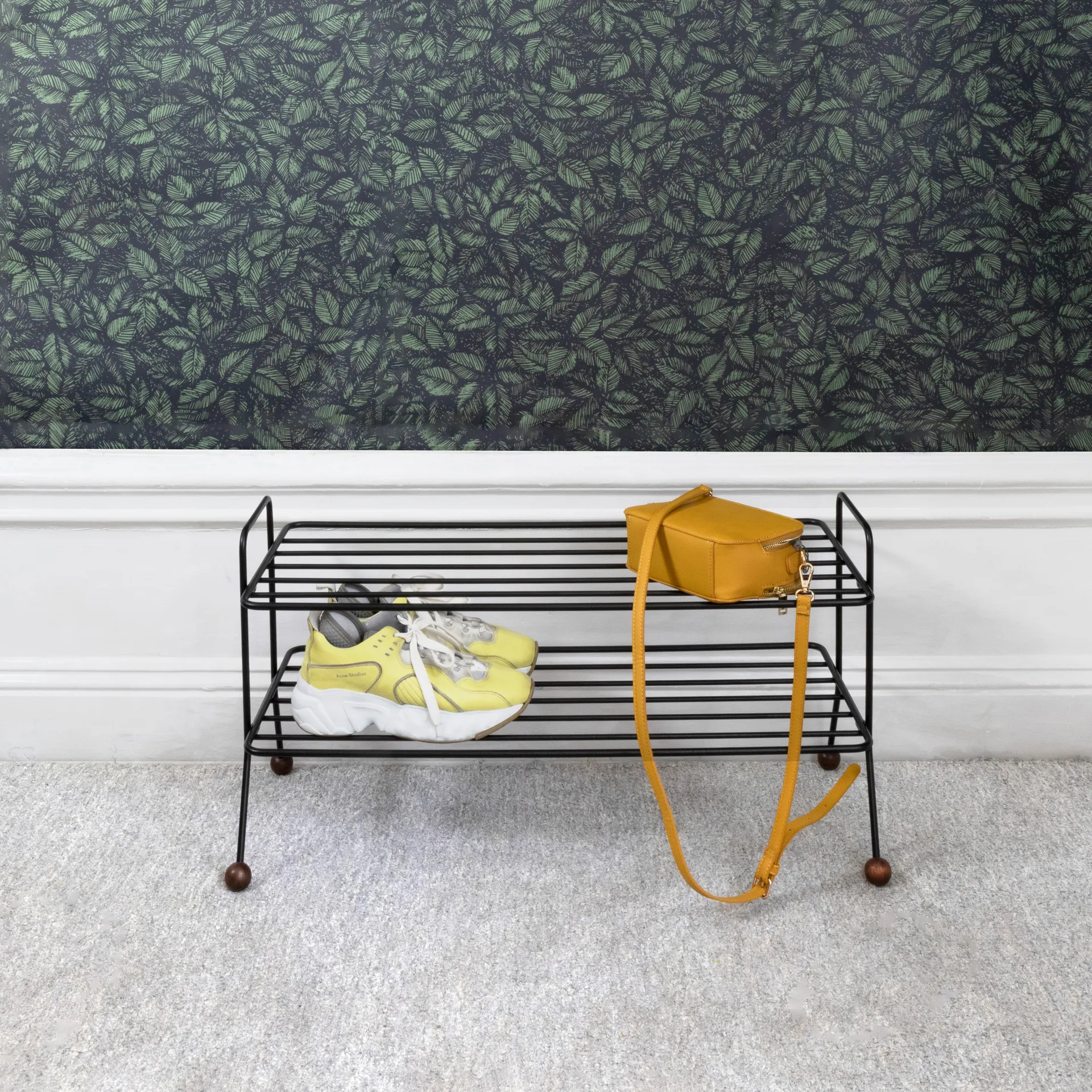 Bill skohylde, Sort/Mørkebrun Maze