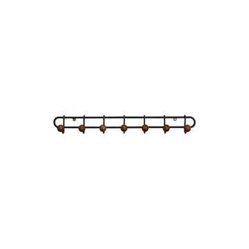 Bill Slim knagerække - Black-walnut - Maze