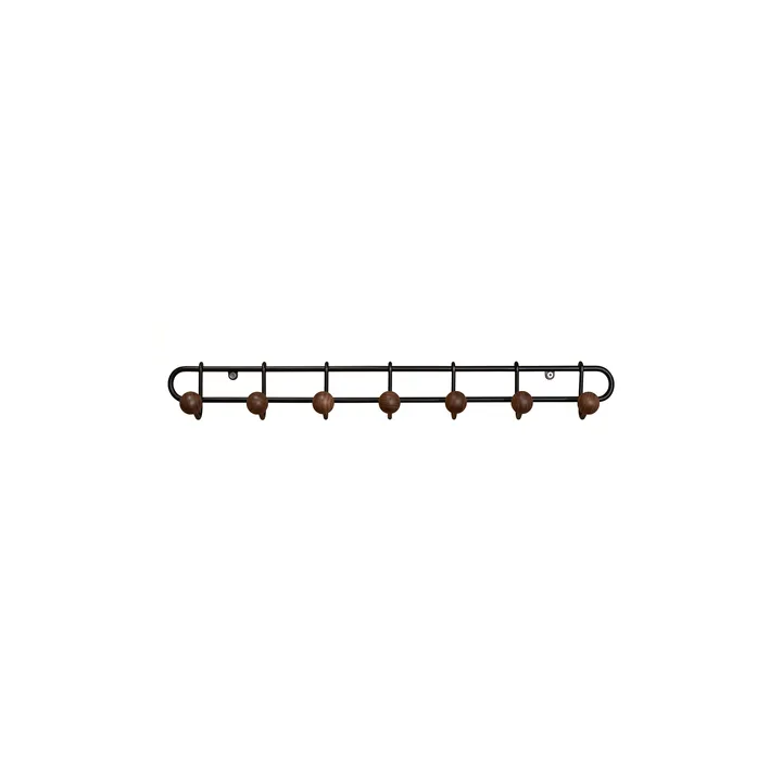 Bill Slim knagerække - Black-walnut - Maze