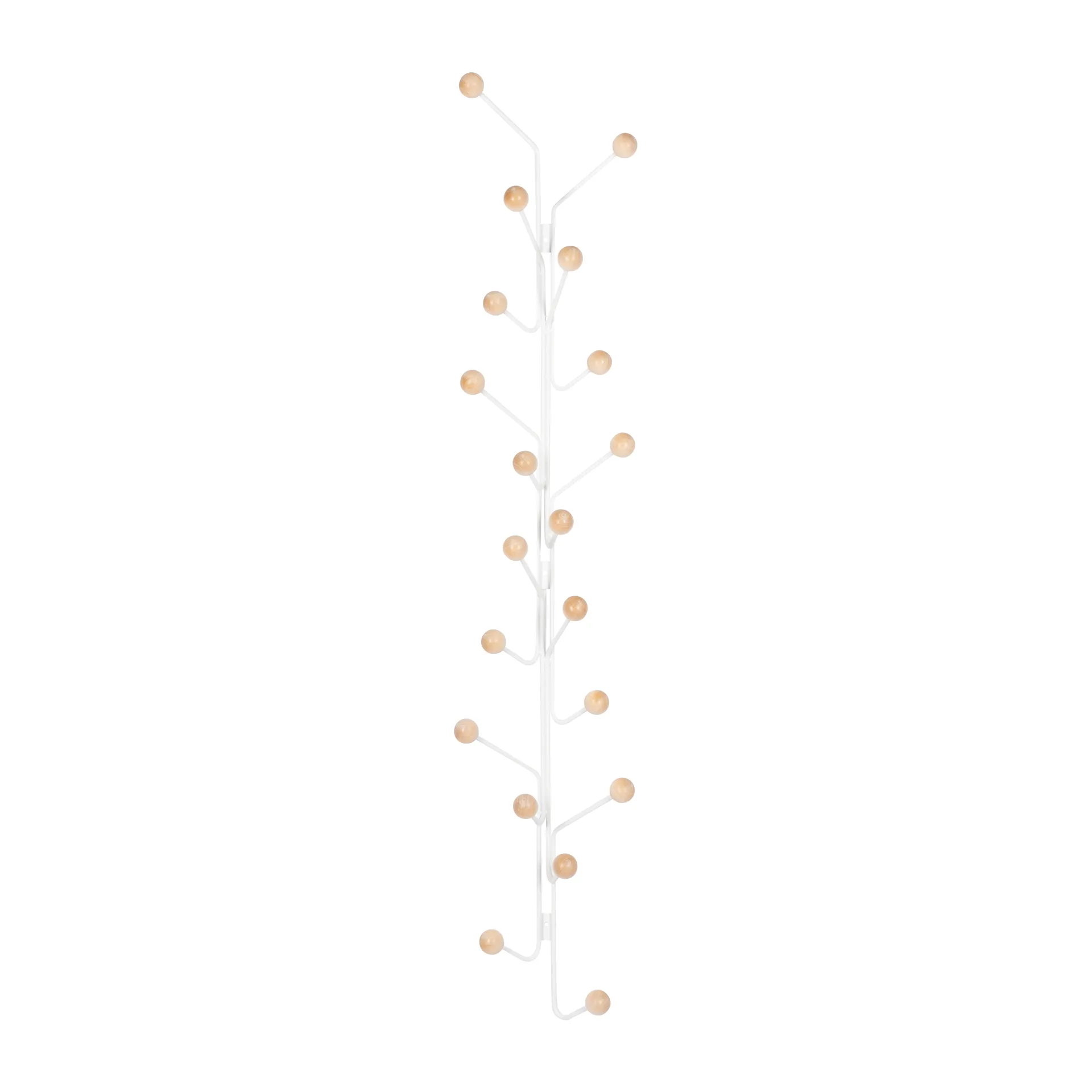 Bill Vertical knagerække, Hvid Maze