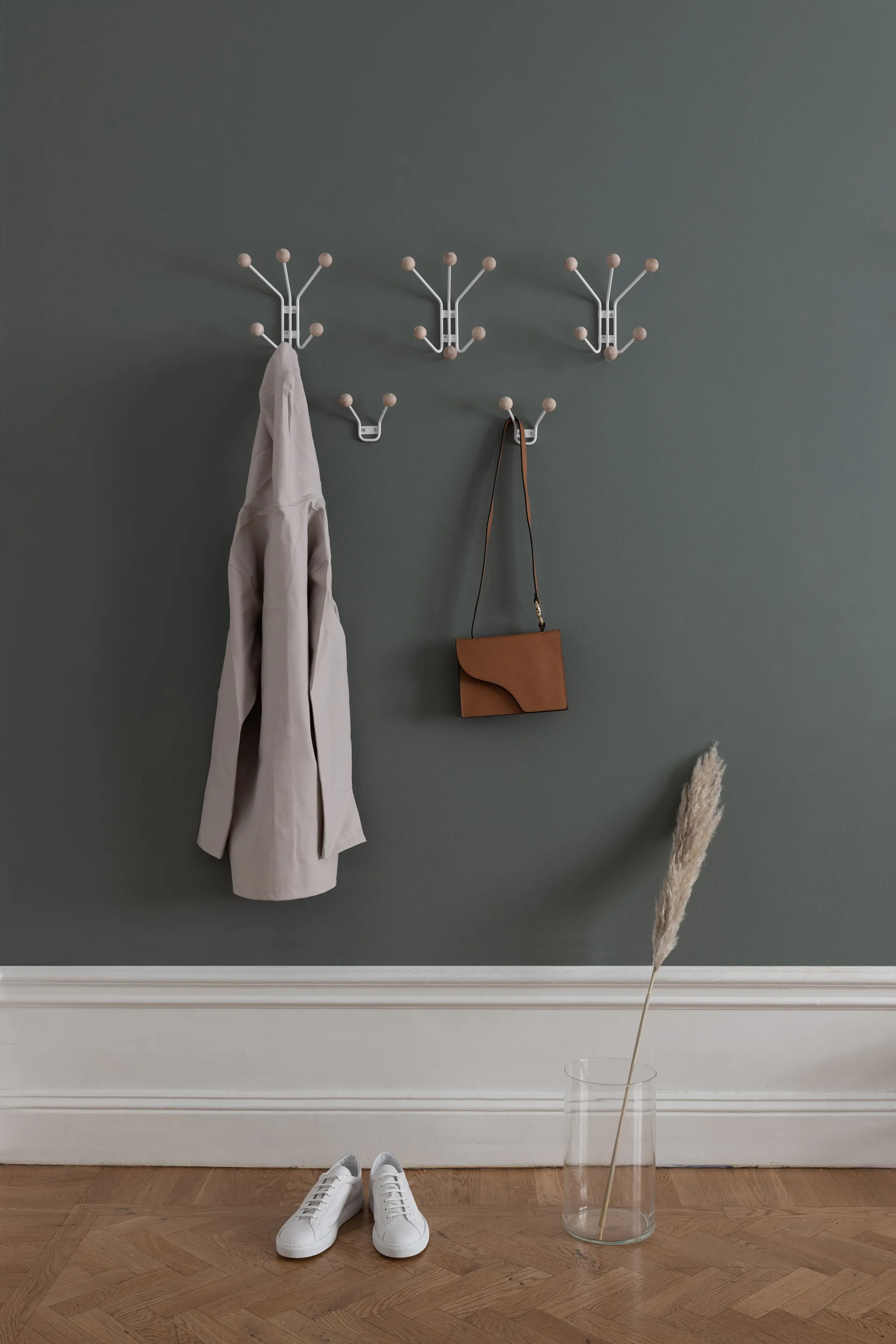 Bill XXS knagerække, Greige Maze