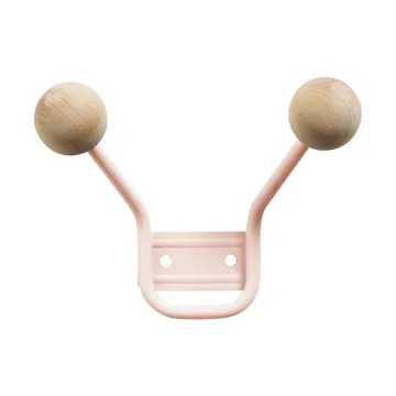 Bill XXS knagerække - Pale pink - Maze