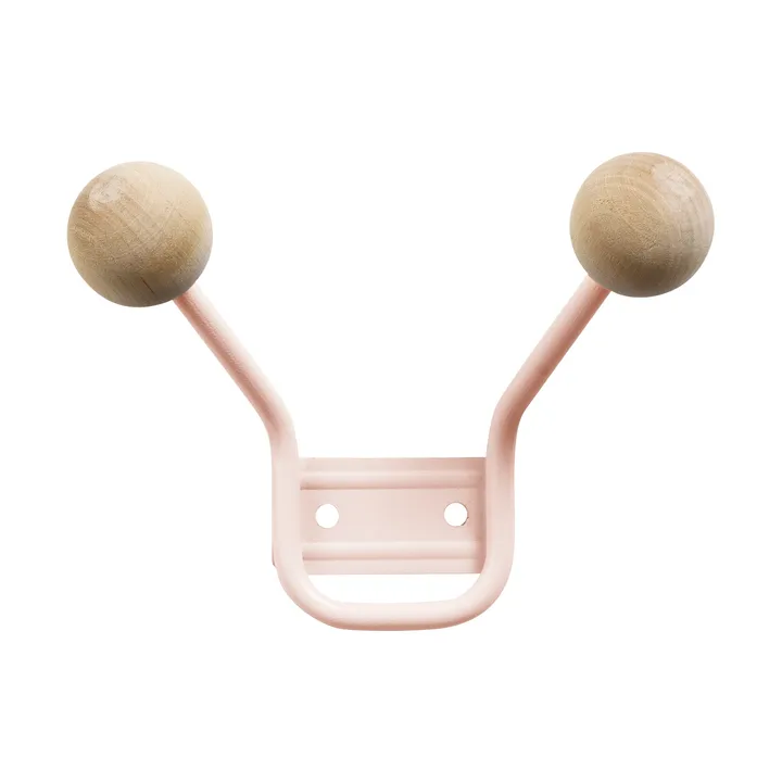 Bill XXS knagerække - Pale pink - Maze