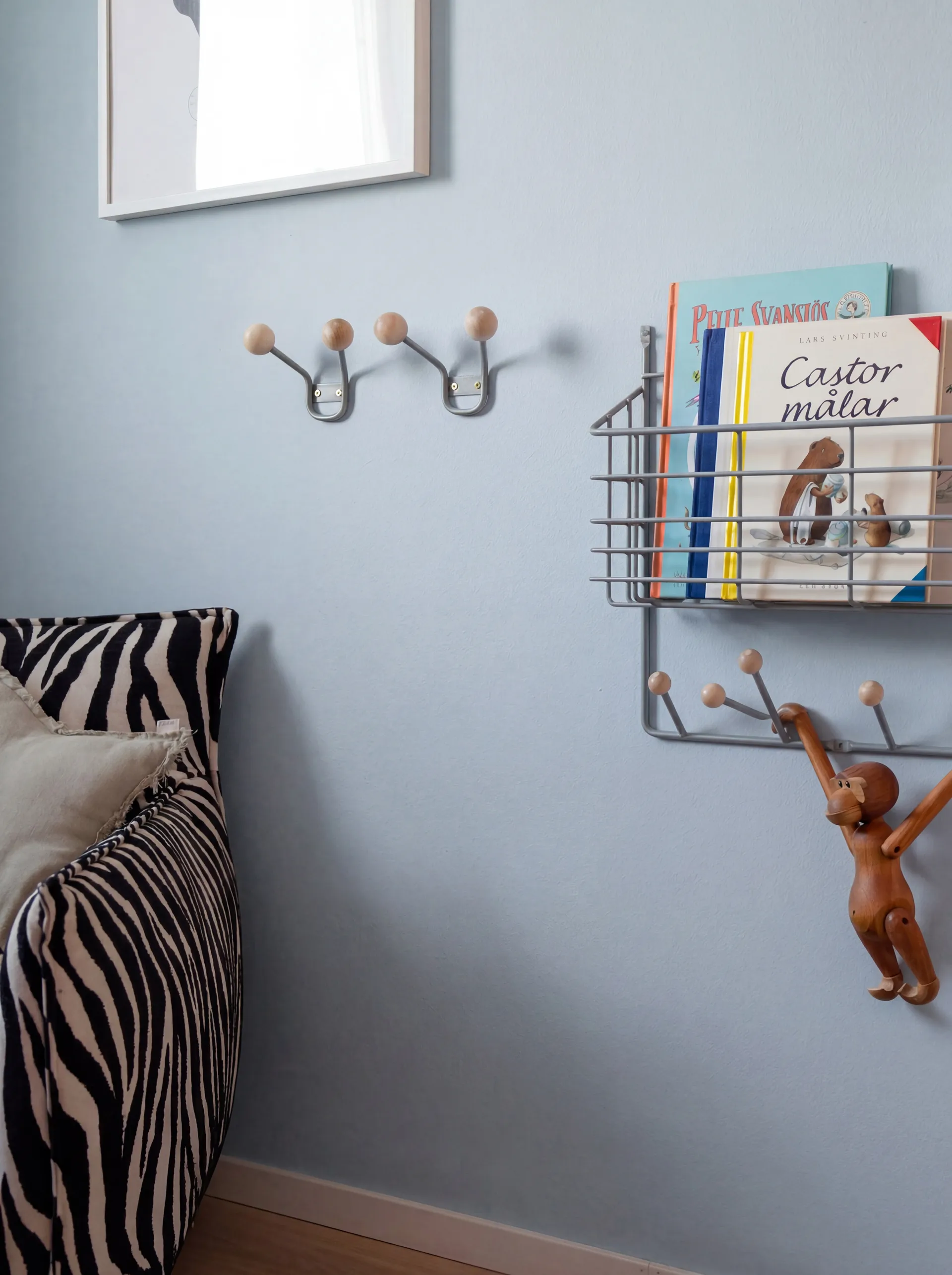 Bill XXS knagerække, Pigeon blue Maze