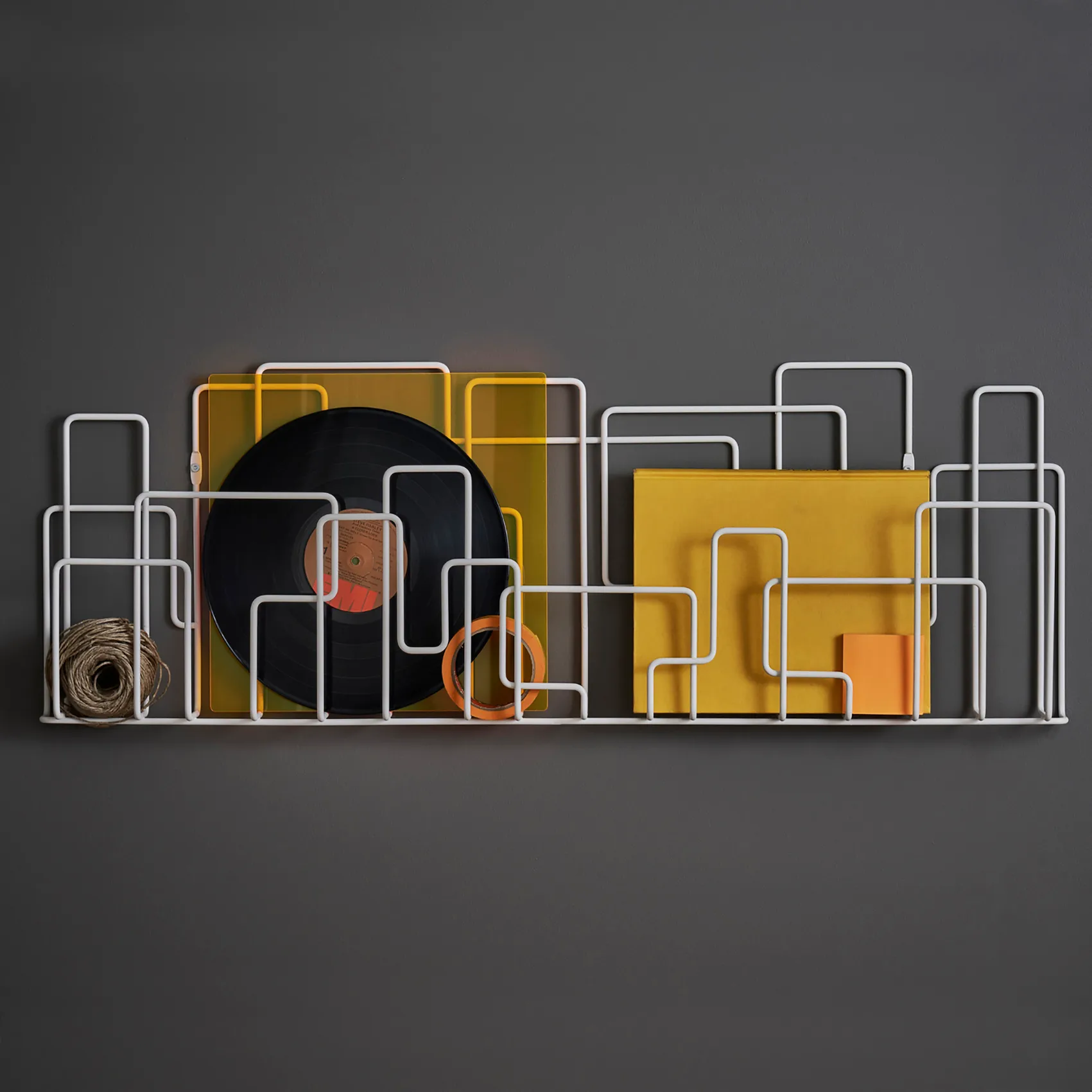 City Sunday tidsskrifthylde, Hvid Maze