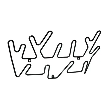 Crown knagerække - sort - Maze