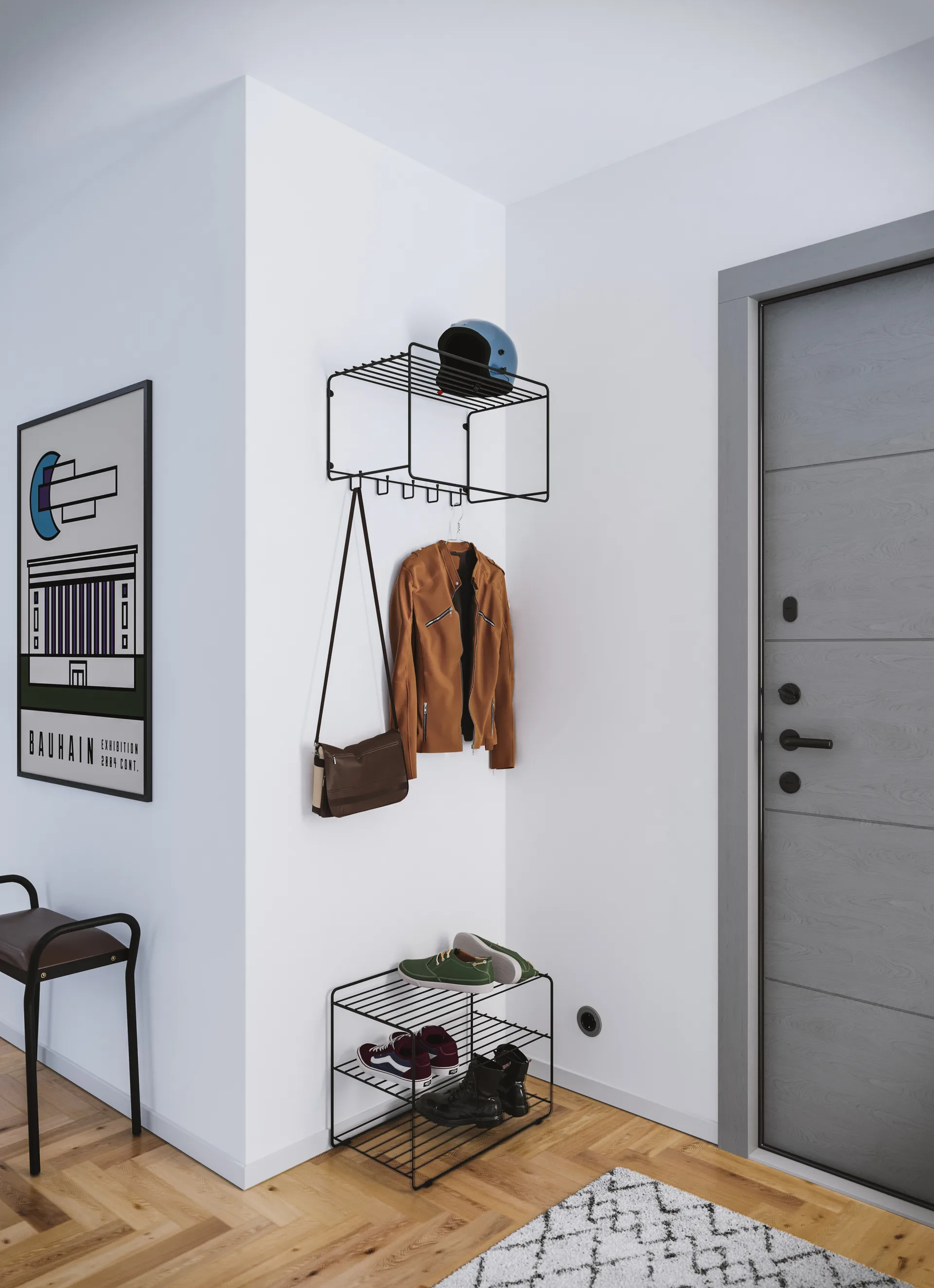 Downtown skohylde, Sort Maze