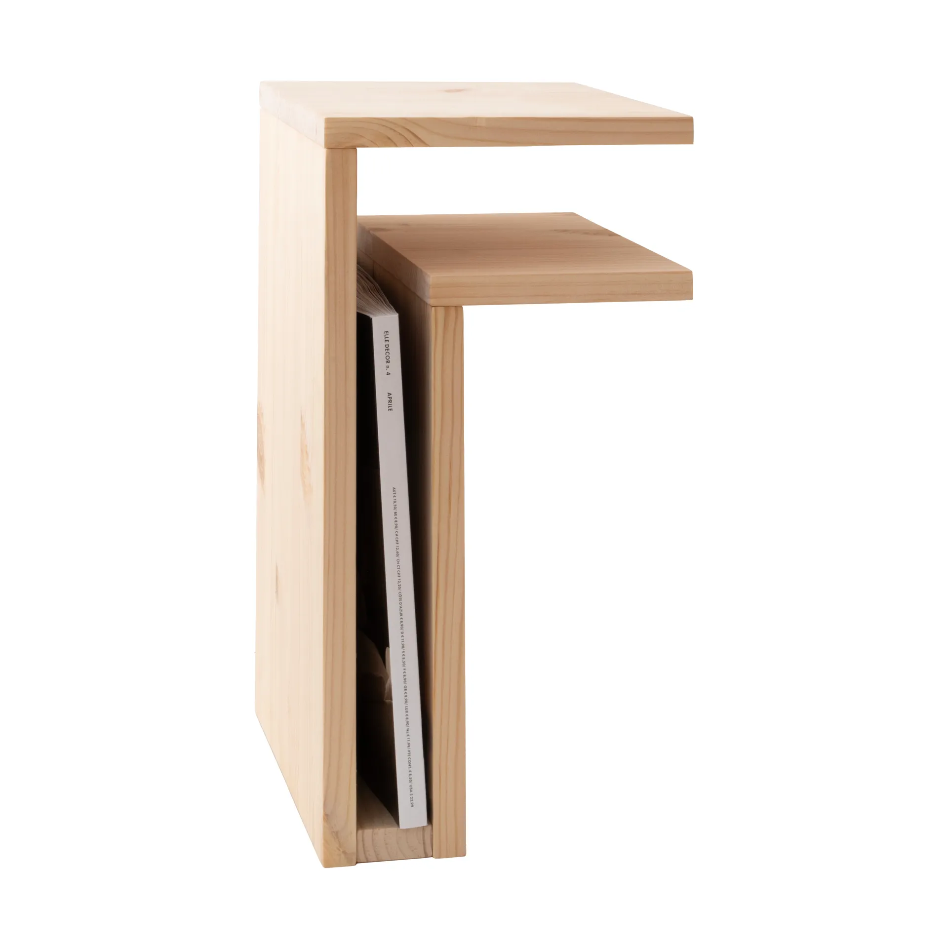 F-shelf Play DIY væghylde, Pine, right Maze