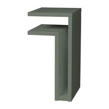 F-shelf væghylde green grey - Hylde til venstre - Maze