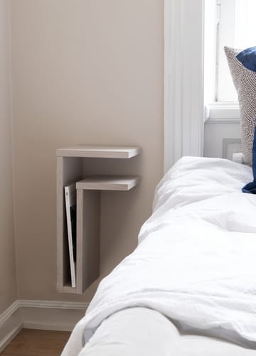 F-shelf væghylde white oak - Hylde til højre - Maze