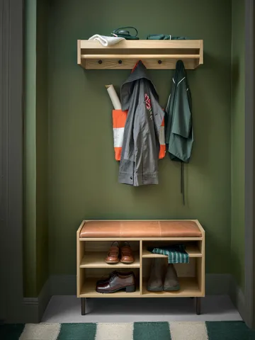 Gentle opbevaringsbænk - Eg, 78x53x35 cm - Maze