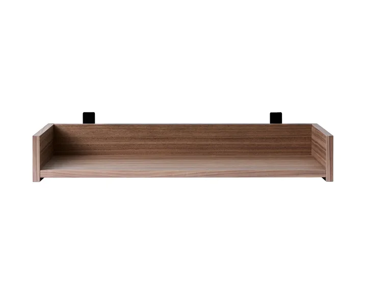 Gentle skohylde - Valnød, 78x8x30 cm - Maze
